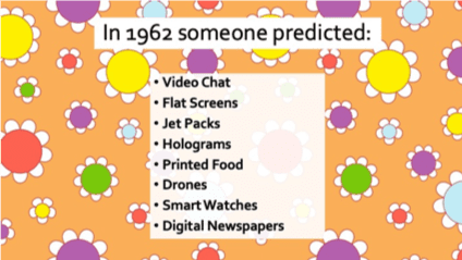 Image of predictions about the future made in 1960