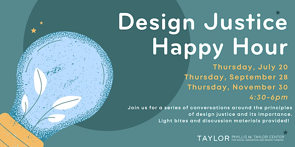 Design Justice Happy Hour